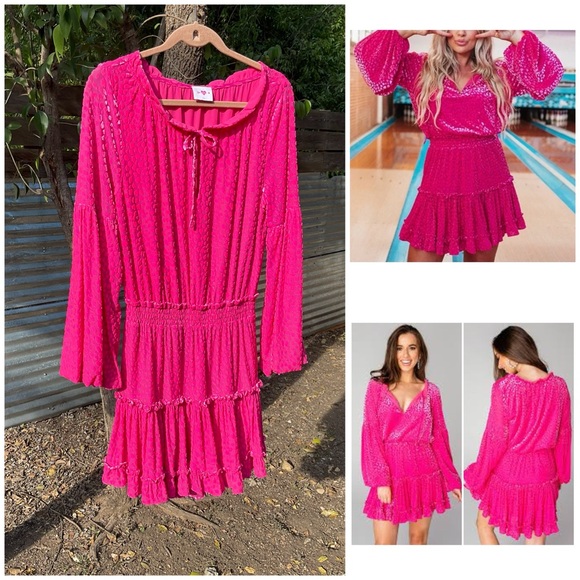 Buddy Love Cheetah Print Velvet Burnout Dress - Picture 1 of 4
